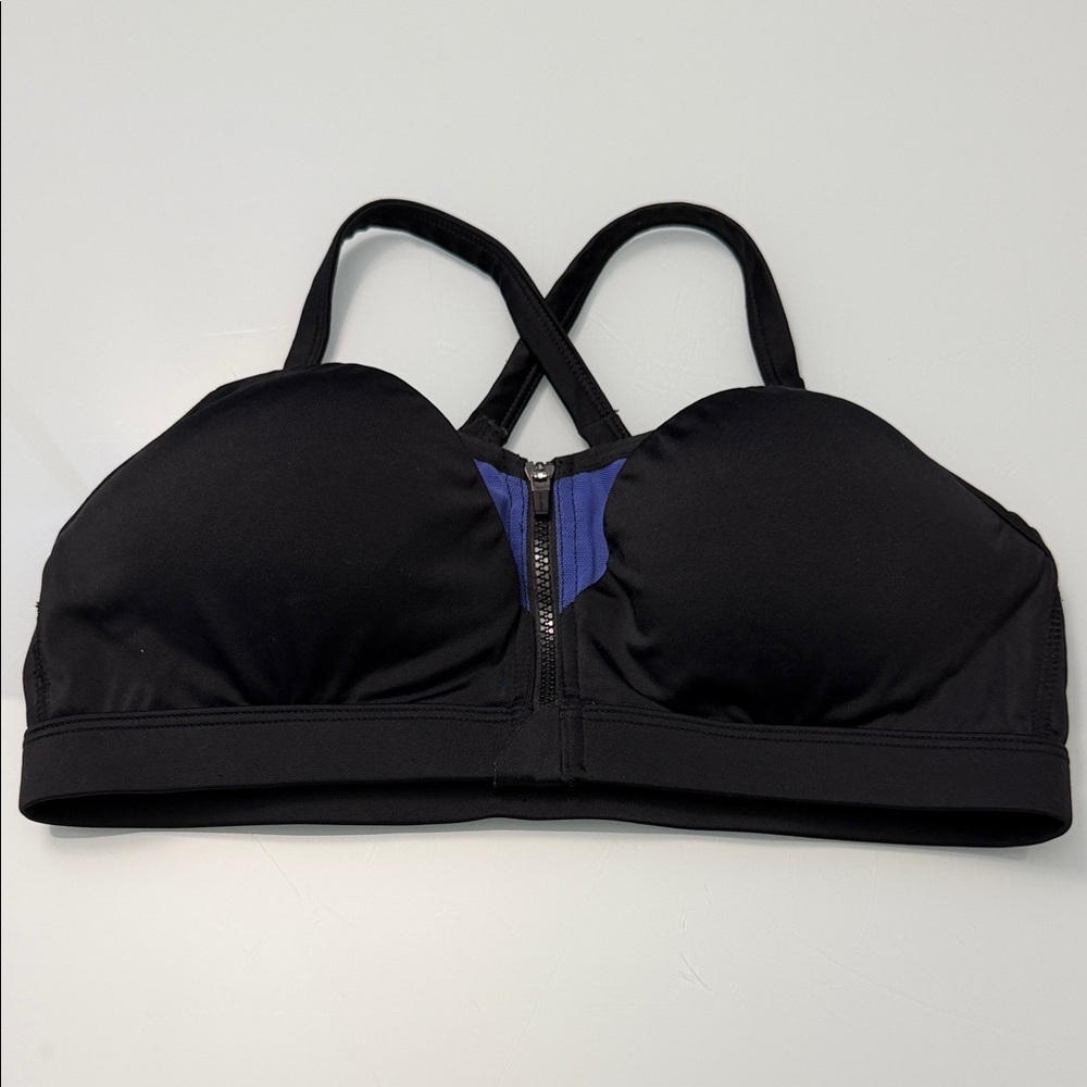 Adore Me Zipper High Impact Sports Bra